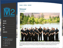 Tablet Screenshot of m2anesthesia.com